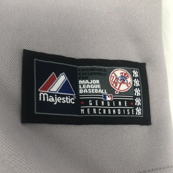 majestic MLB New York Yankees Curtis Granderson #14 jersey Kid Large made in USA - Picture 6 of 10